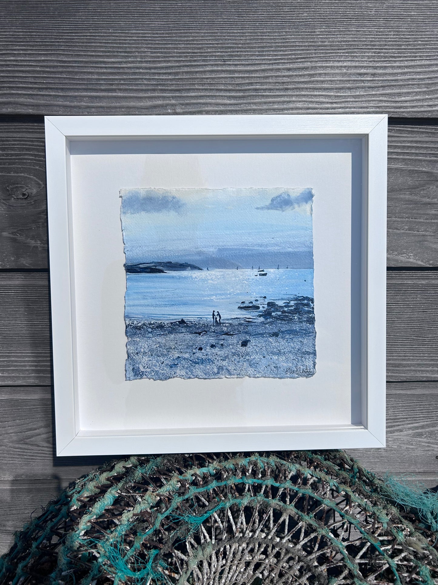 ‘Swimming on Flat Fish’