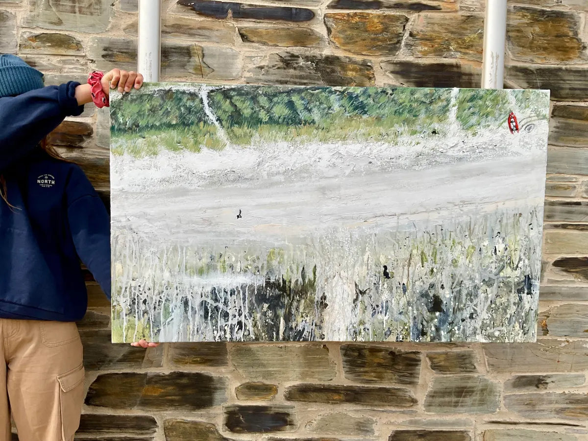 ‘Trickling Tide on great bay’