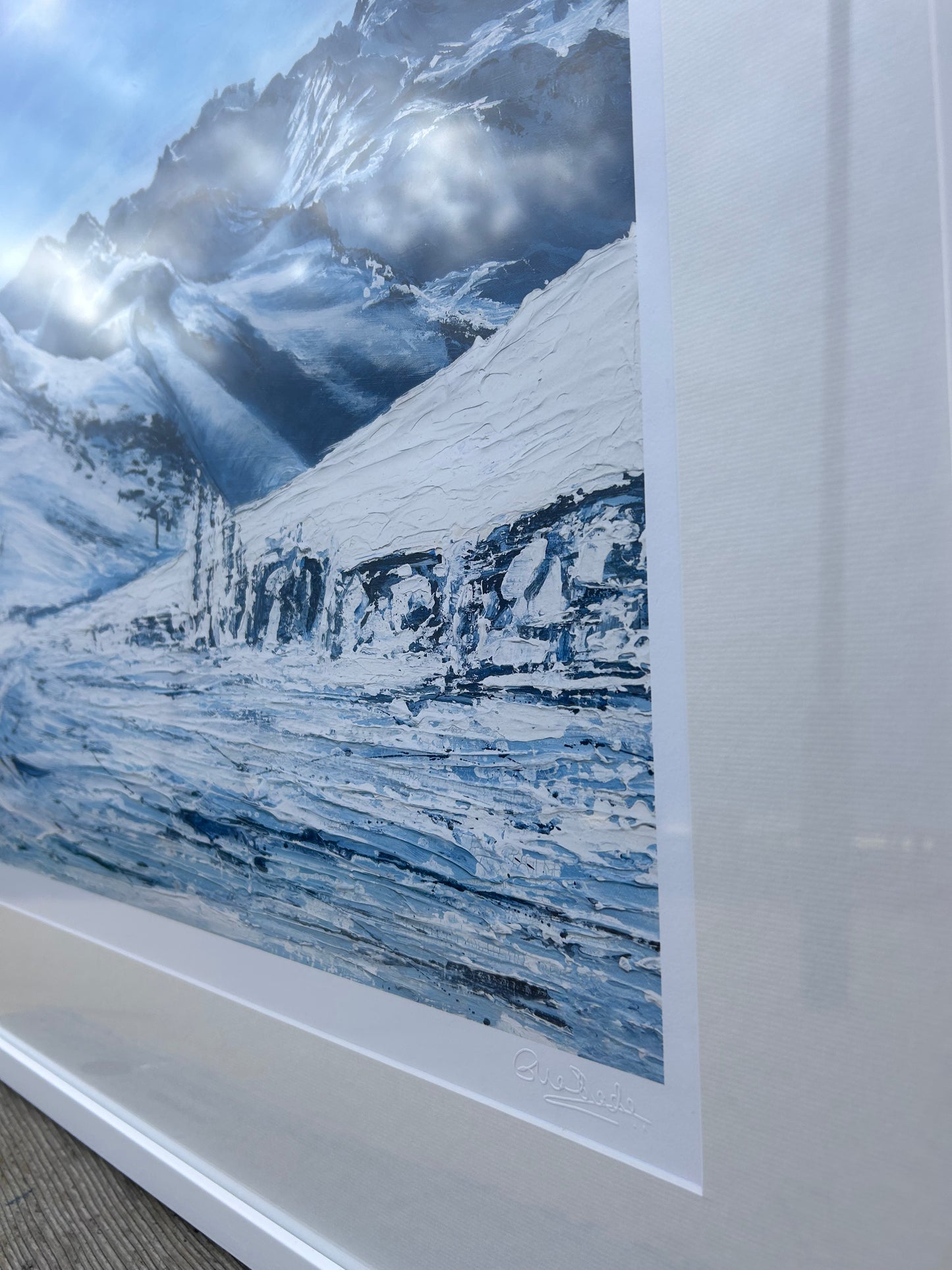 'Cime de Caron' Limited Edition Print