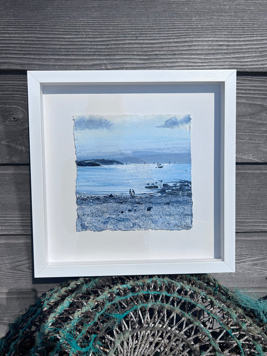 ‘Swimming on Flat Fish’