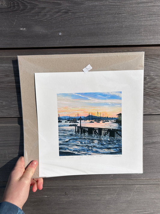 ‘Last Light at the Docks’