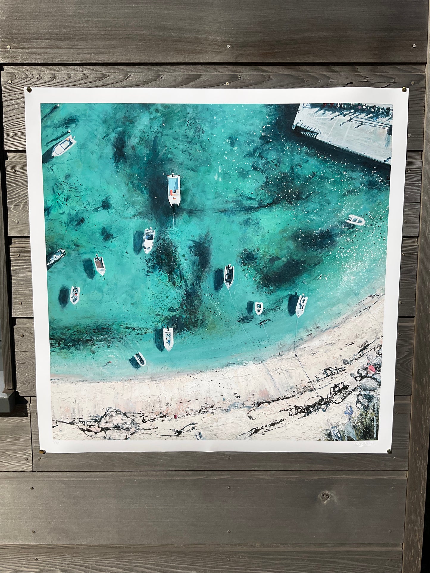 Waiting on higher Quay St Martins