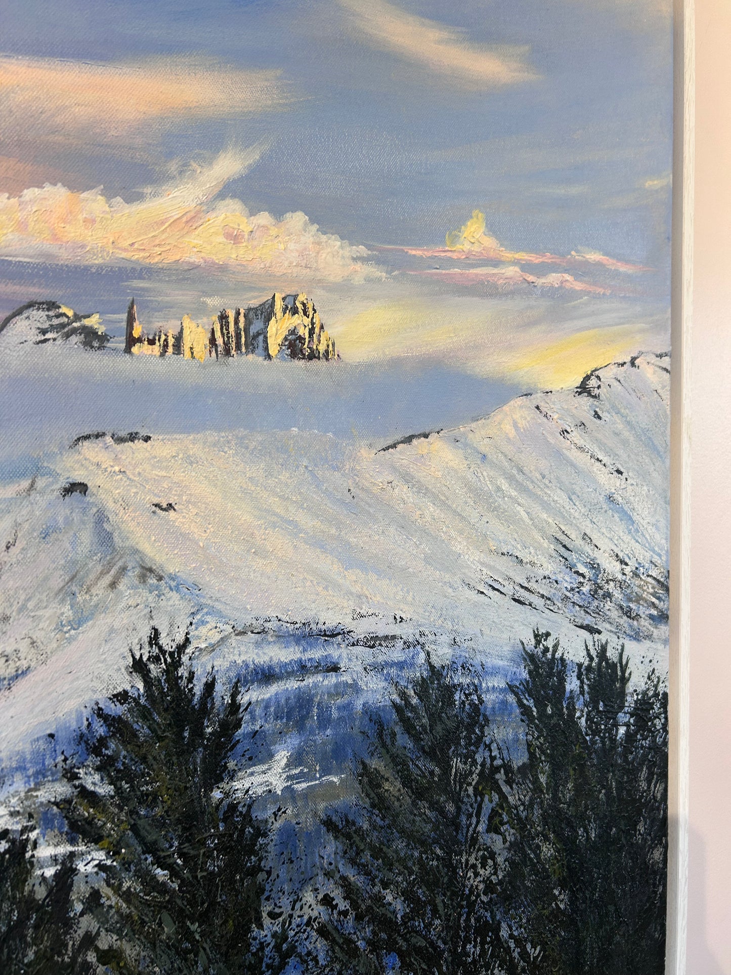 'Dawn Over Mont Blanc'