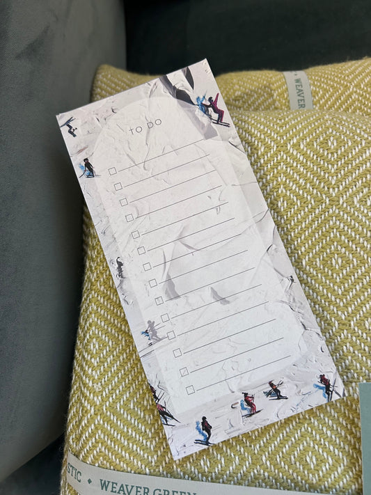 Skiing To do List